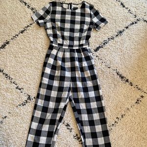 Roolee checkered jumpsuit